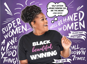 Black Beautiful WiNNING Tee